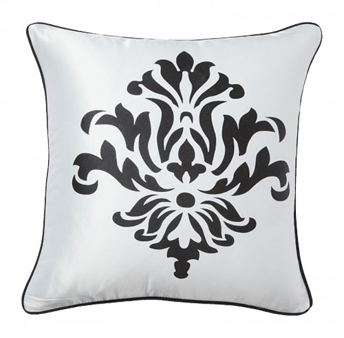 подушка с геральдическими лилиями fleur de lys ii white в Уфе