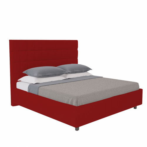 кровать двуспальная 160х200 краснаяshining modern в Уфе