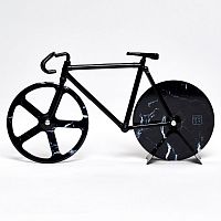 нож для пиццы из нержавеющей стали the fixie, черный мрамор в Уфе