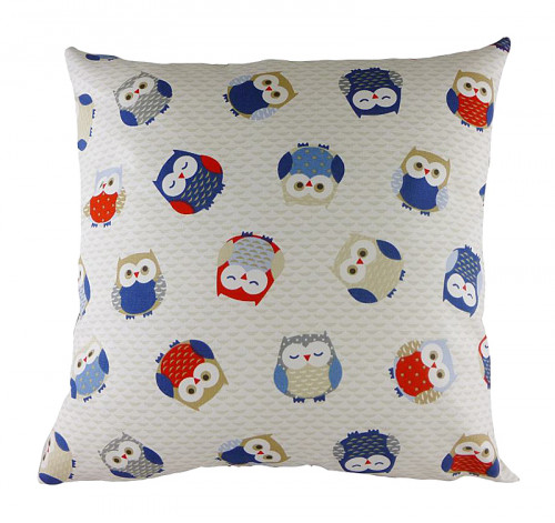 подушка с принтом owl print blue в Уфе