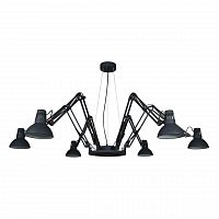 подвесная люстра arte lamp ragno a2043sp-6bk в Уфе