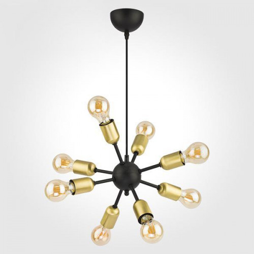 подвесная люстра tk lighting 1468 estrella black в Уфе