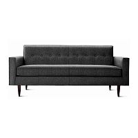 диван bantam sofa большой прямой темно-серый в Уфе