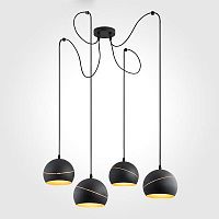 подвесная люстра tk lighting 2221 yoda black orbit в Уфе