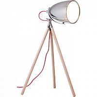 лампа настольная chromatic tripod на деревянном штативе в Уфе