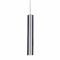 подвесной светодиодный светильник ideal lux ultrathin sp1 small round cromo в Уфе