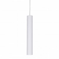 подвесной светодиодный светильник ideal lux ultrathin sp1 small round bianco в Уфе