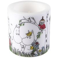 свеча большая moomin счастливое семейство, 8 см в Уфе