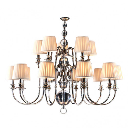 люстра holandesa от schuller прозрачная/стальной/кремовая в Уфе