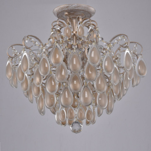 потолочная люстра crystal lux sevilia pl4 gold в Уфе
