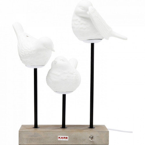 лампа настольная birds белая в Уфе