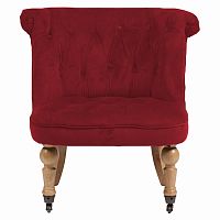 кресло amelie french country chair красное в Уфе