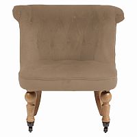 кресло amelie french country chair светло-коричневое в Уфе