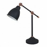 настольная лампа arte lamp braccio a2054lt-1bk в Уфе