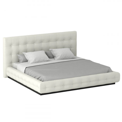 кровать двуспальная 180х200 белая kristal classic в Уфе