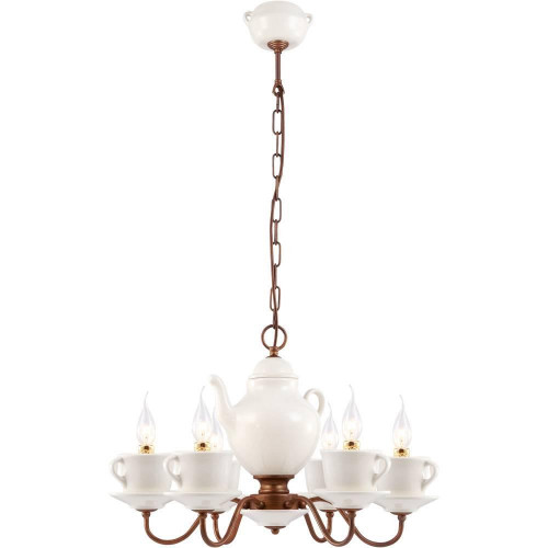 подвесная люстра arte lamp servizio a6483lm-6wh в Уфе