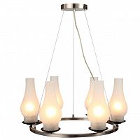 подвесная люстра arte lamp lombardy a6801sp-6br белая в Уфе