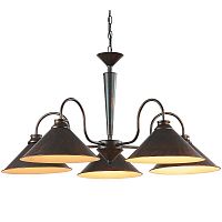 подвесная люстра arte lamp cone a9330lm-5br в Уфе