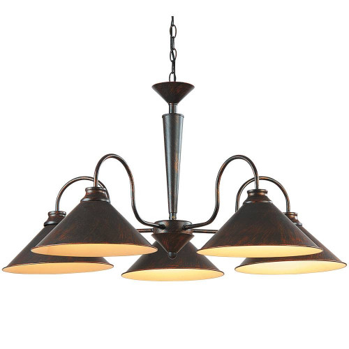 подвесная люстра arte lamp cone a9330lm-5br в Уфе