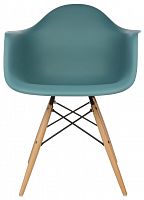 стул klassic premium daw бирюзовый (eames style) в Уфе