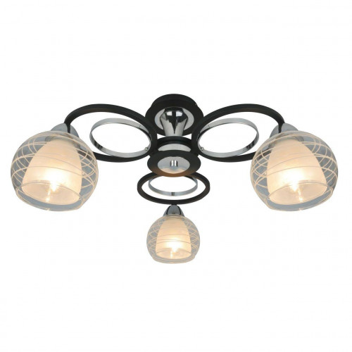 потолочная люстра arte lamp ginevra a1604pl-3bk в Уфе