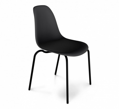 стул dsr черный s30 (eames style) в Уфе