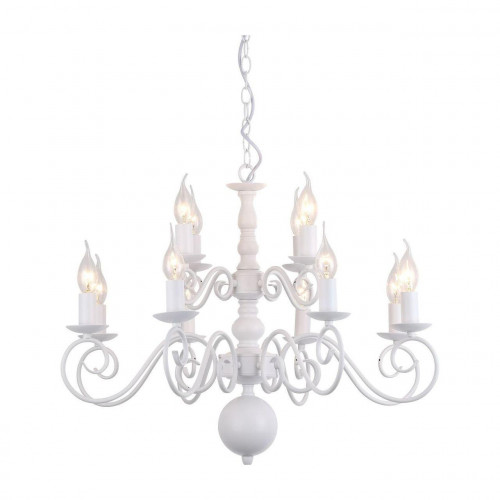 подвесная люстра arte lamp a1129lm-12wh в Уфе