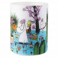 свеча большая moomin на пруду, 8 см в Уфе