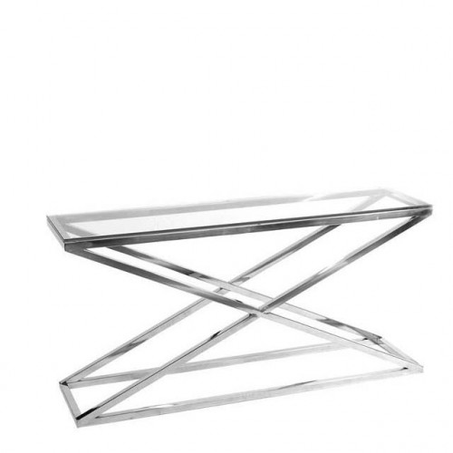 консоль criss cross от eichholtz хром в Уфе