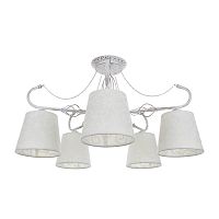 потолочная люстра idlamp vilucchio 556/5pf-whitepatina в Уфе