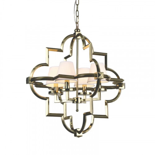 люстра mandeville m gold от delight collection золото, белая в Уфе