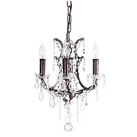люстра 19th c. rococo iron & clear crystal round vol.i бронза в Уфе