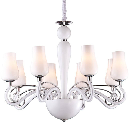 подвесная люстра arte lamp biancaneve a8110lm-8wh в Уфе