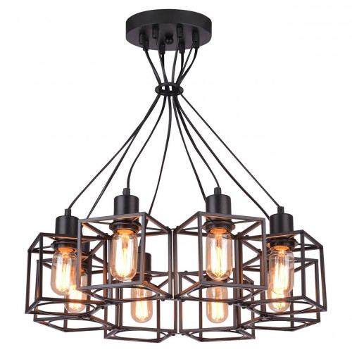 подвесная люстра lussole loft lsp-9541 в Уфе