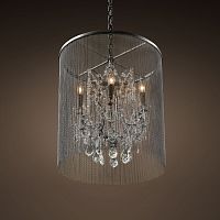 люстра vaille от delight collection никель в Уфе