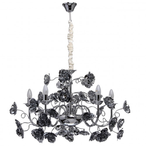 подвесная люстра mw-light розенхейм 615010705 хром в Уфе
